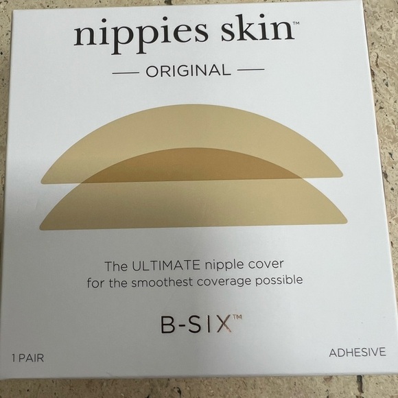 Nippies Nipple Covers for Women - 2 Pk -Sticky Adhesive Silicone Pasties A-C Cup - Picture 4 of 8